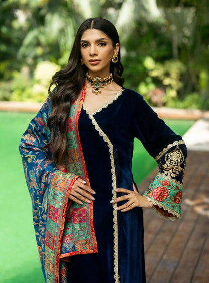 Zainab Chottani | Makhmal Luxe Pret | Farrin