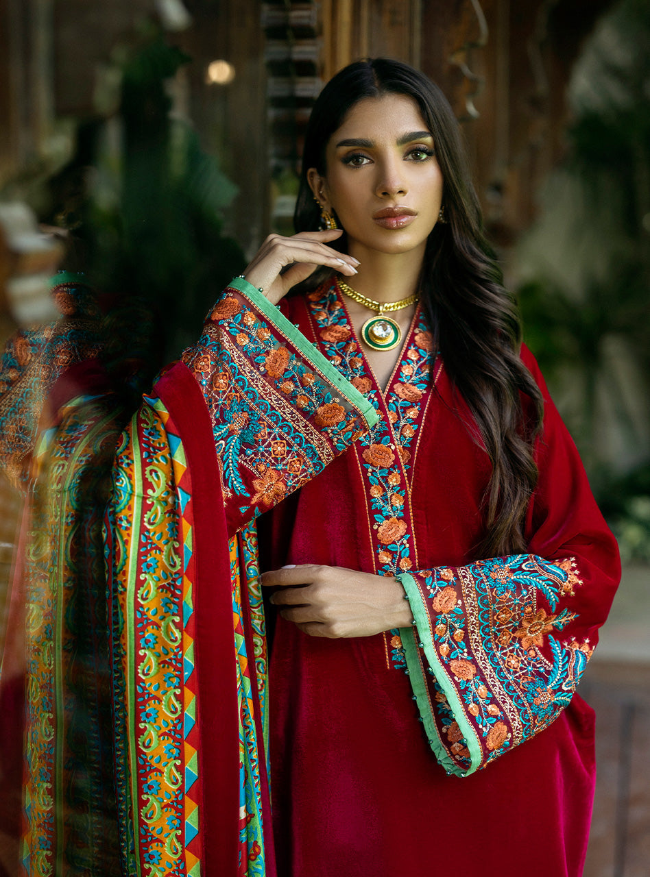 Zainab Chottani | Makhmal Luxe Pret | Shehla