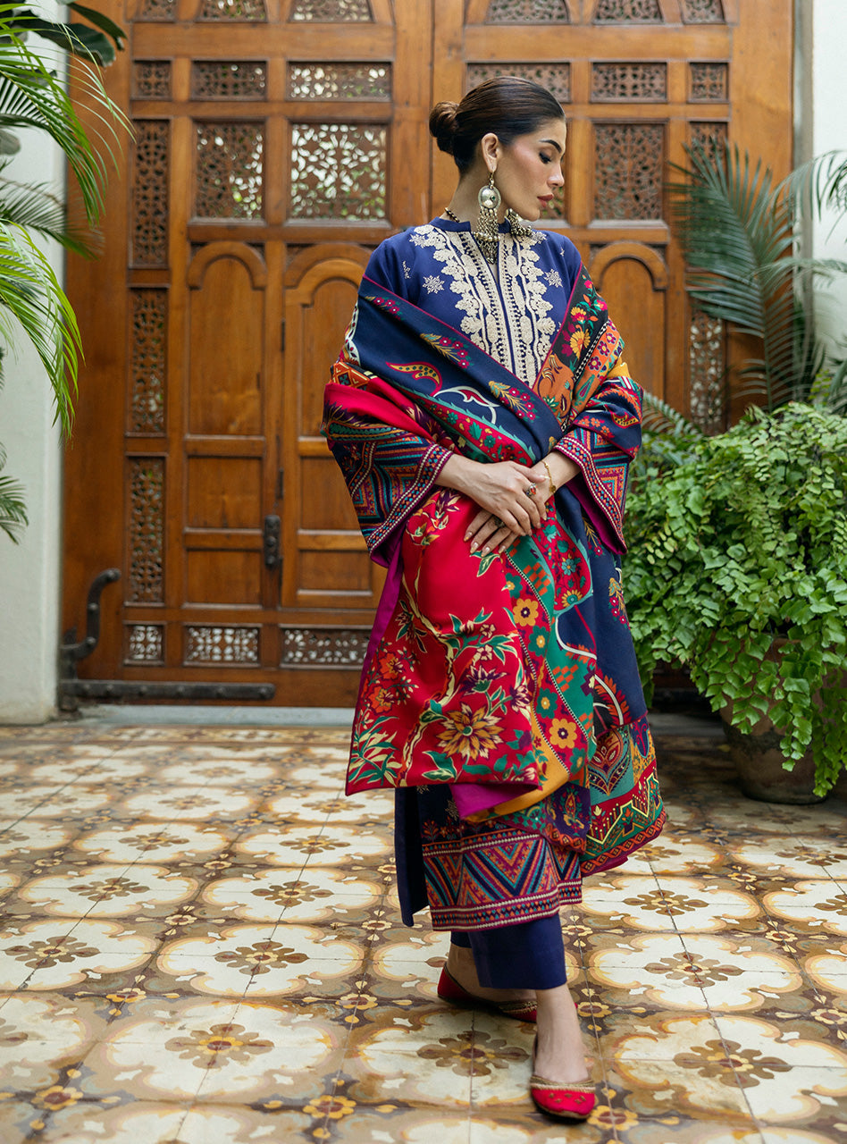 Zainab Chottani | Winter Shawls 24 |Maya