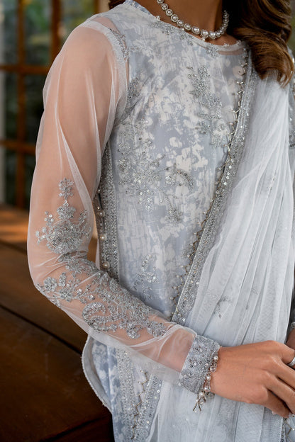 Zarif | Iris Printed Embroidered Edit 24 |  STELLA