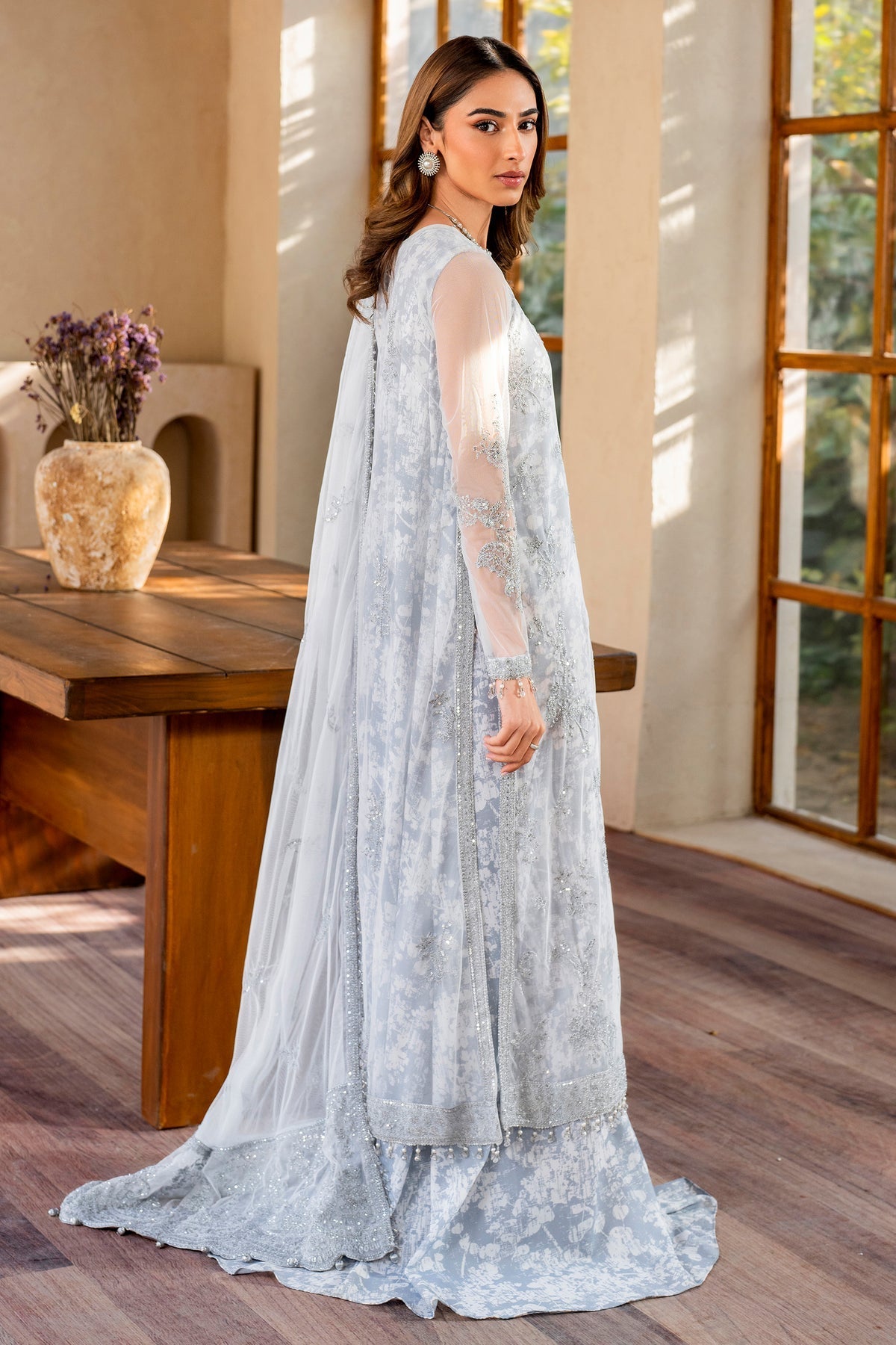 Zarif | Iris Printed Embroidered Edit 24 |  STELLA