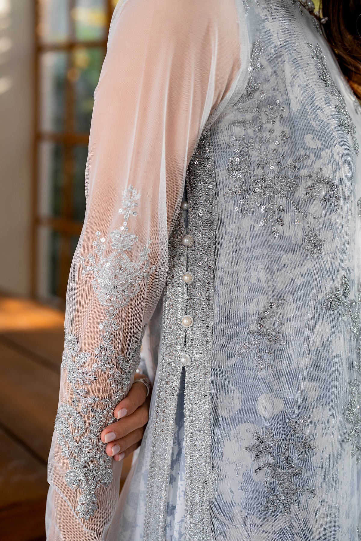 Zarif | Iris Printed Embroidered Edit 24 |  STELLA