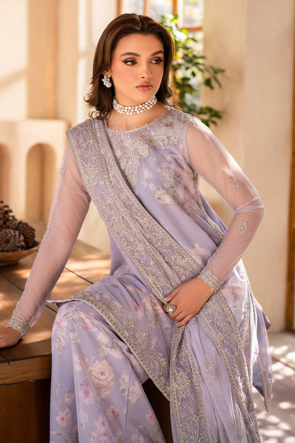 Zarif | Iris Printed Embroidered Edit 24 |  LOTUS