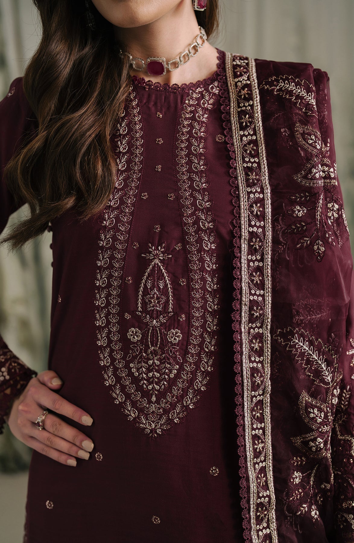 Zarif | Raw Silk | ZRF-RW-04 LIANA