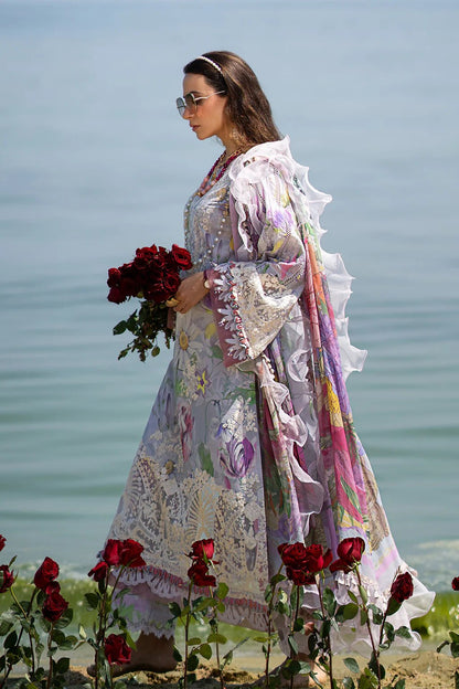 AJR Couture | Alif Signature Luxury Lawn 24 | Lyra