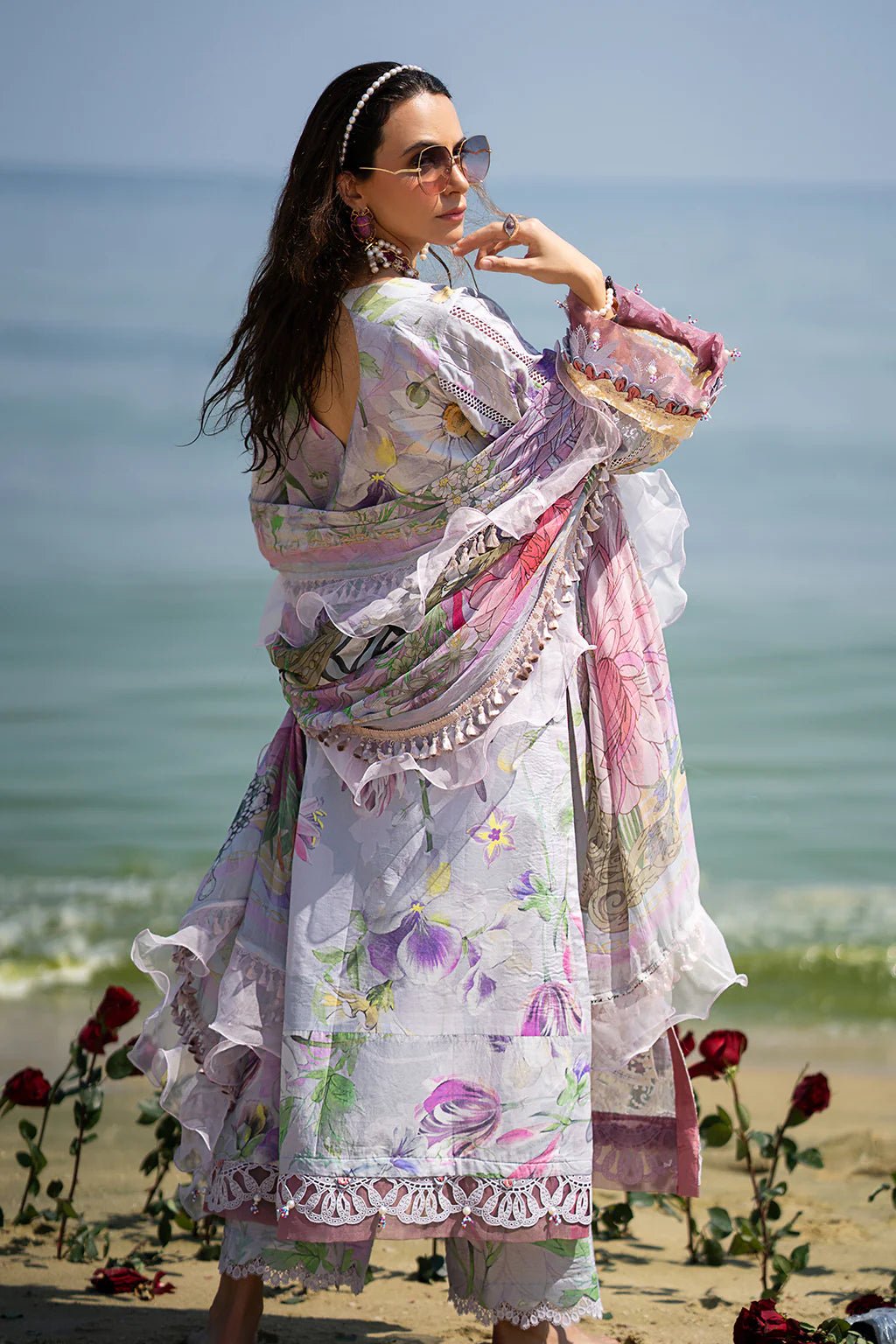 AJR Couture | Alif Signature Luxury Lawn 24 | Lyra