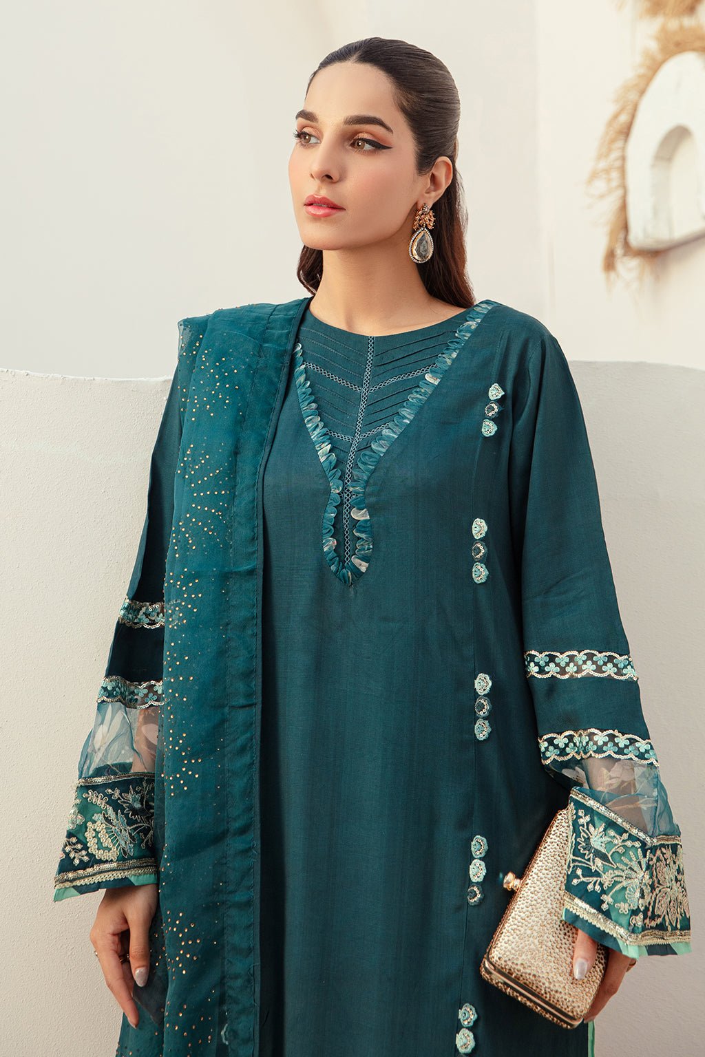 AJR Couture | Basic Pret 24 | SAPPHIRE SPLASH