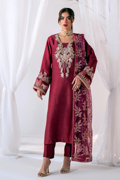 Ajr Couture | Luxe Pret Eid Drop | Scarlet