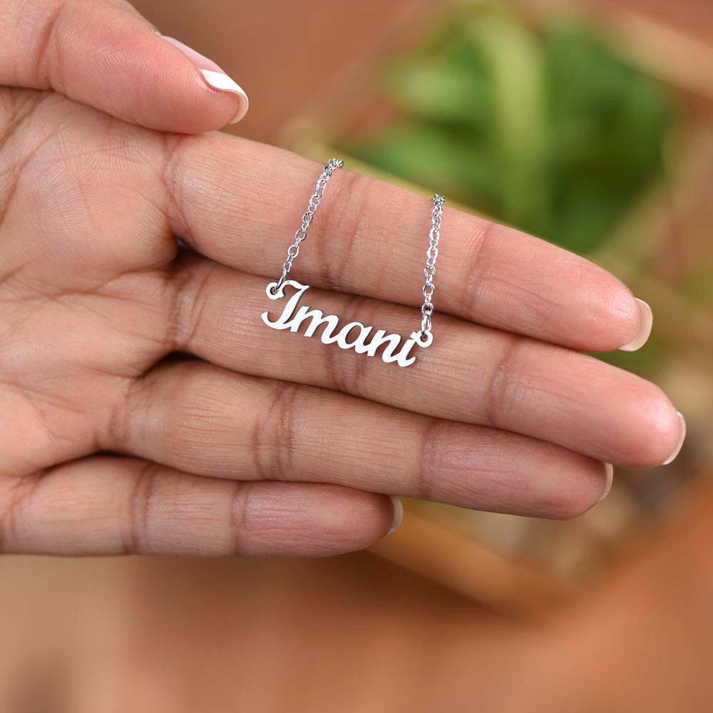 Customized Name Necklace for Your Soulmate - Best gift for Parteners with Premium Gift Packaging - Riwayat-e-khas