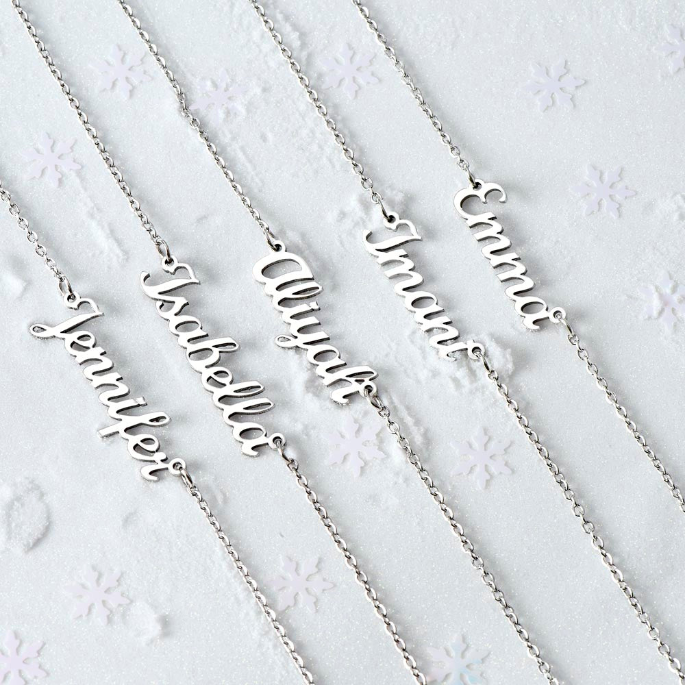 Customized Name Necklace for Your Soulmate - Best gift for Parteners with Premium Gift Packaging - Riwayat-e-khas