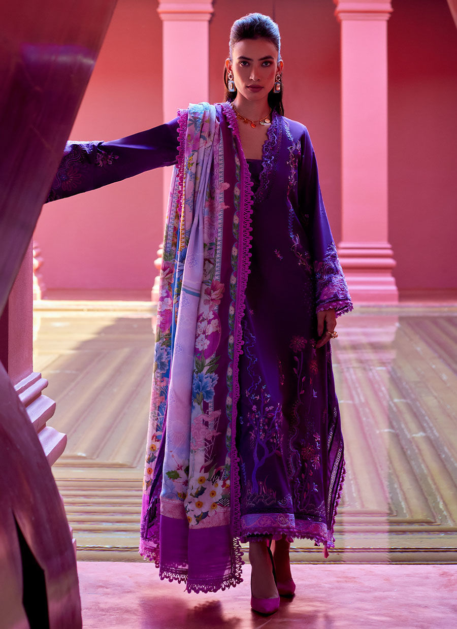 Farah Talib Aziz | Suay Lawn 24 | YURI PURPLE