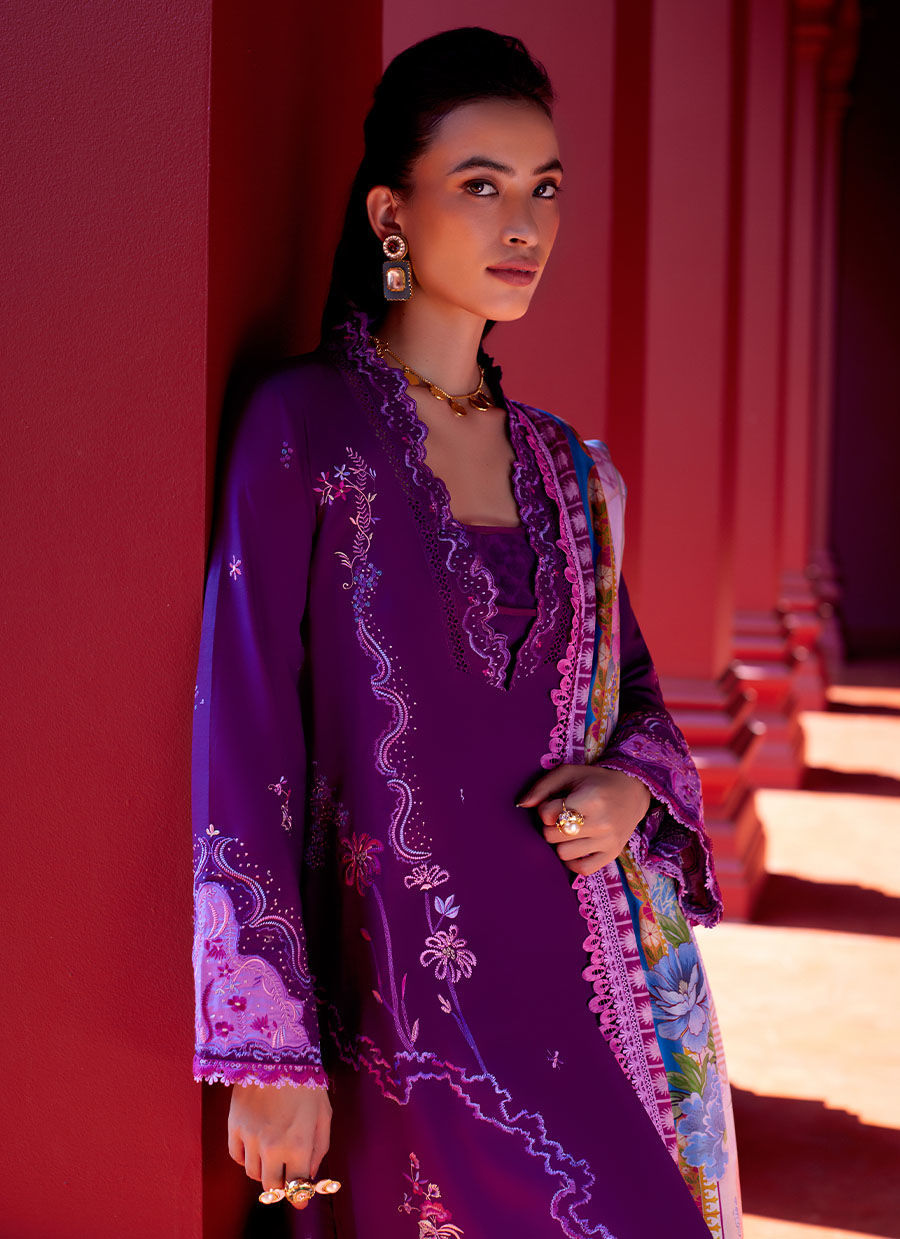 Farah Talib Aziz | Suay Lawn 24 | YURI PURPLE