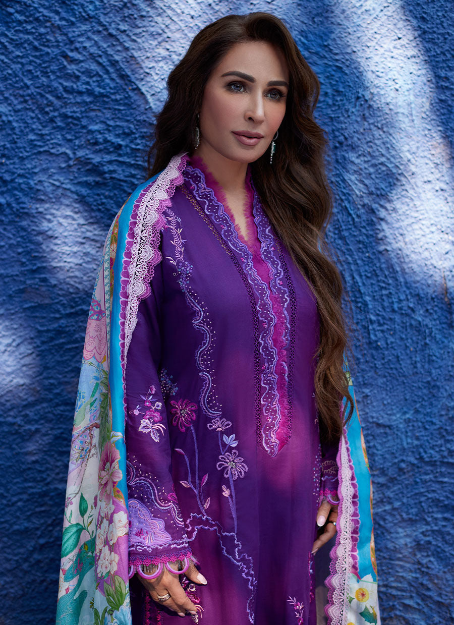 Farah Talib Aziz | Suay Lawn 24 | YURI PURPLE