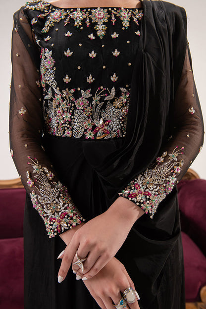 Maria Osama Khan | Tiffany Formals | Obsidian