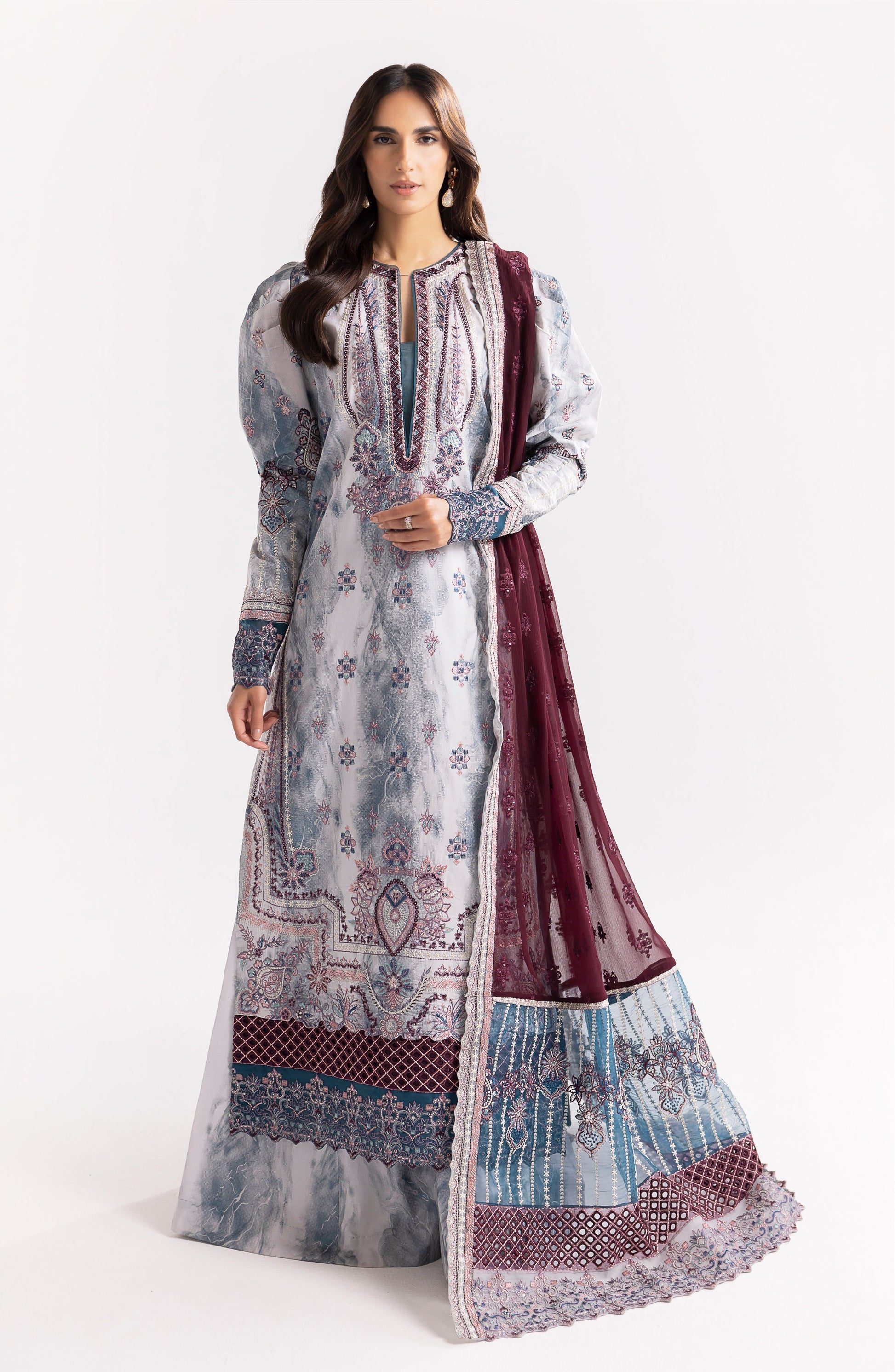 Maryum N Maria | Eid Luxury Lawn 24 | Jahanara