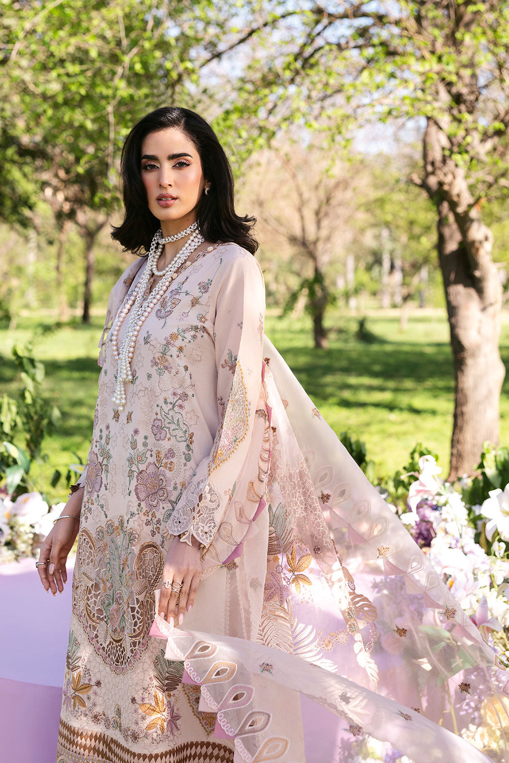 Ramsha | Riwayat Lawn Collection | Y-1308