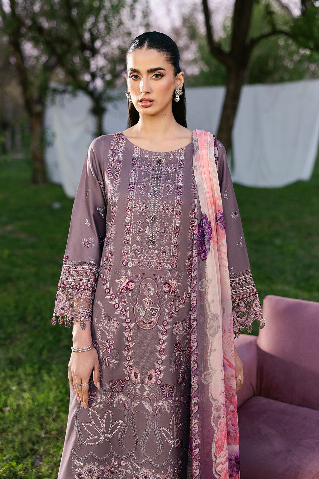 Ramsha | Riwayat Lawn Collection | Y-1310