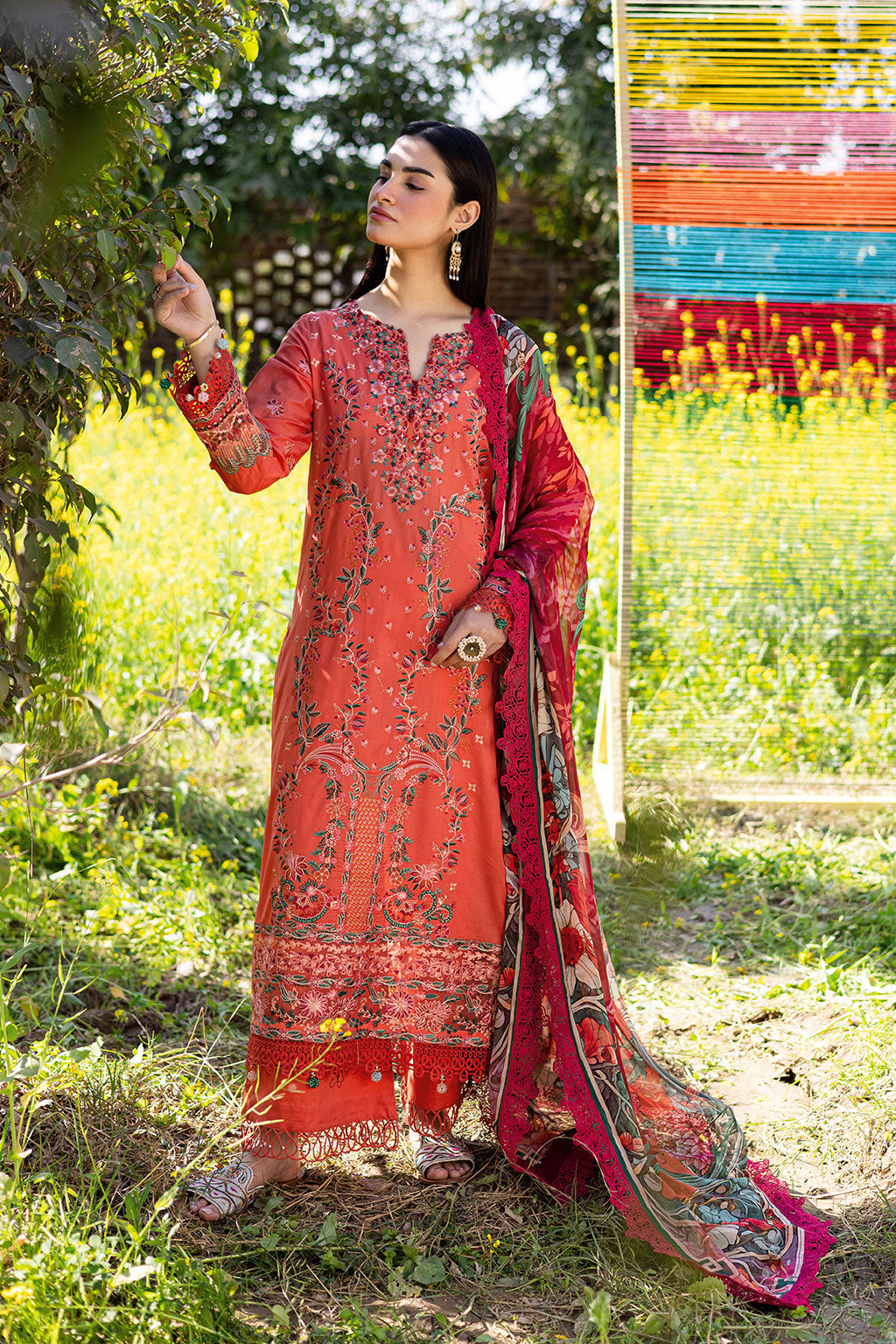Ramsha | Riwayat Lawn Collection | Y-1205