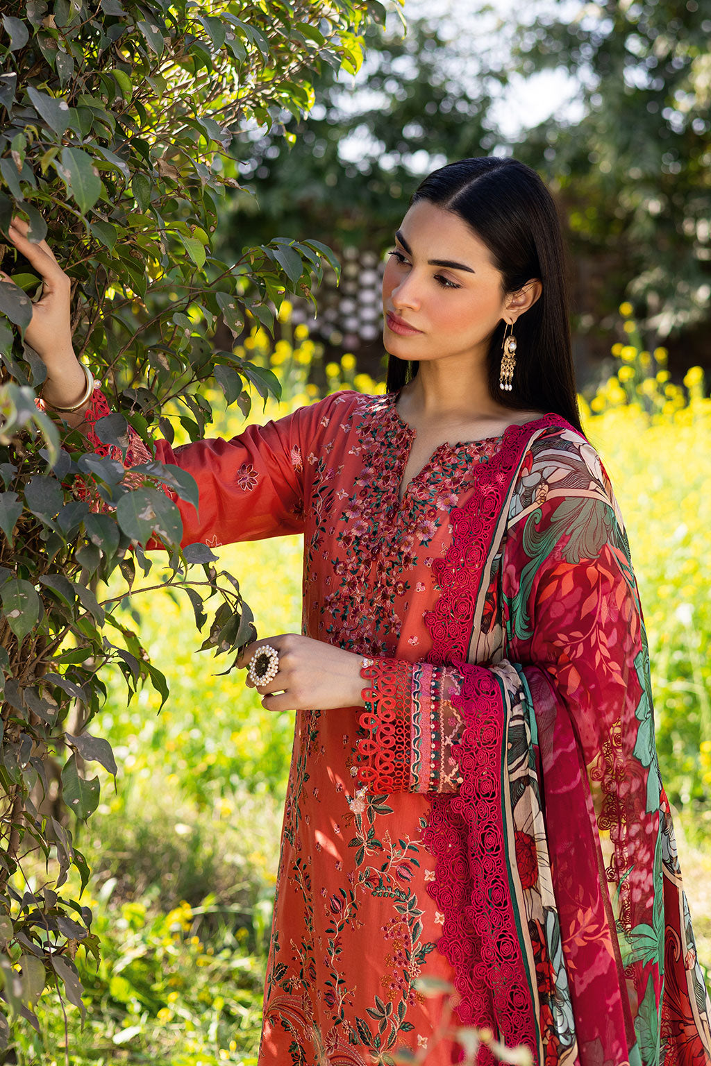 Ramsha | Riwayat Lawn Collection | Y-1205