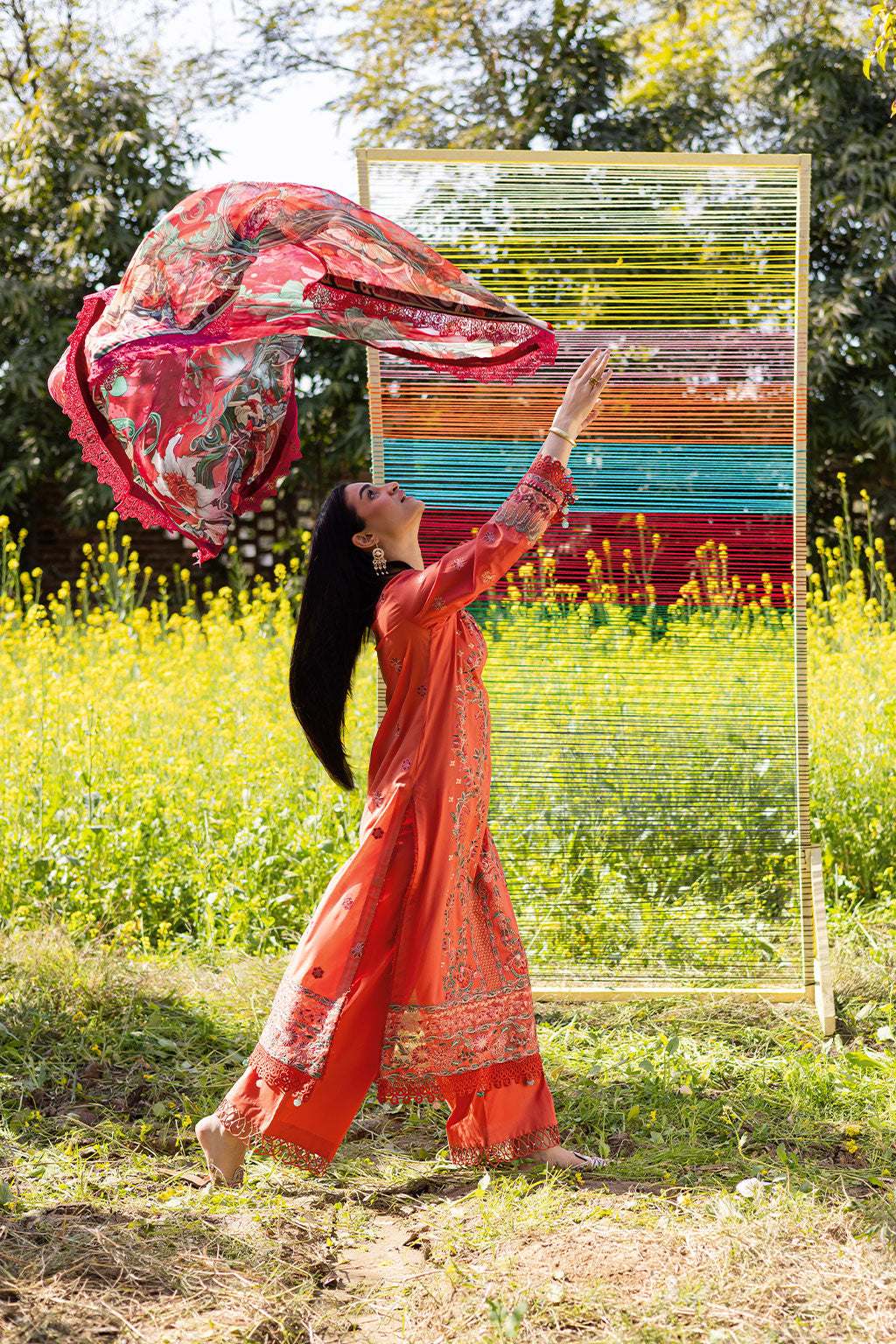 Ramsha | Riwayat Lawn Collection | Y-1205