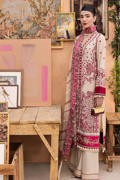 Saad Shaikh | La’Amour Luxury Lawn | Zena