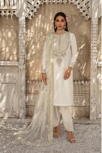 Saffron | Persia Wedding Collection | Pearl White