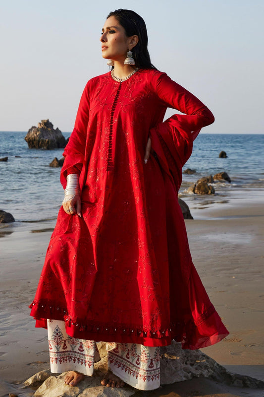 Zara Shahjahan | Luxury Lawn 24 | DEENA-12A