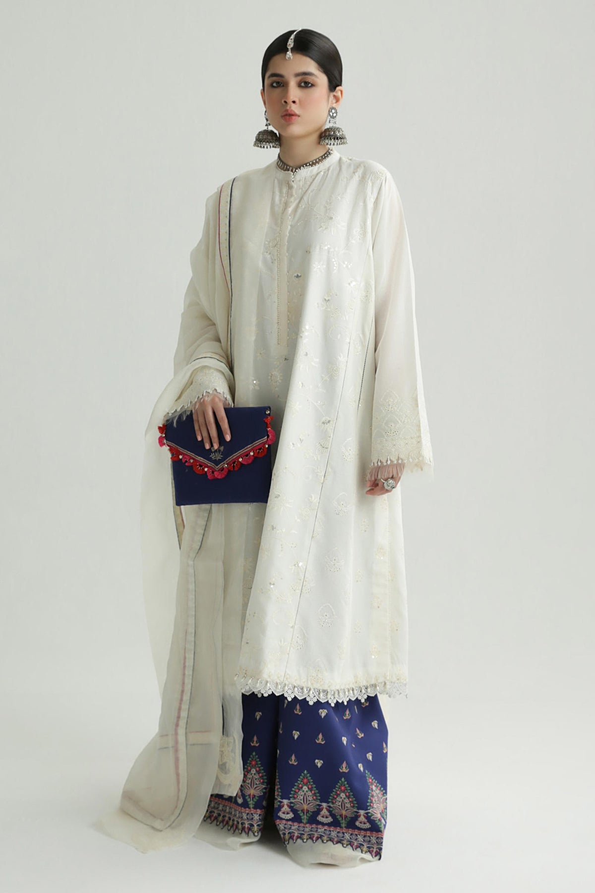 Zara Shahjahan | Luxury Lawn 24 | DEENA-12B