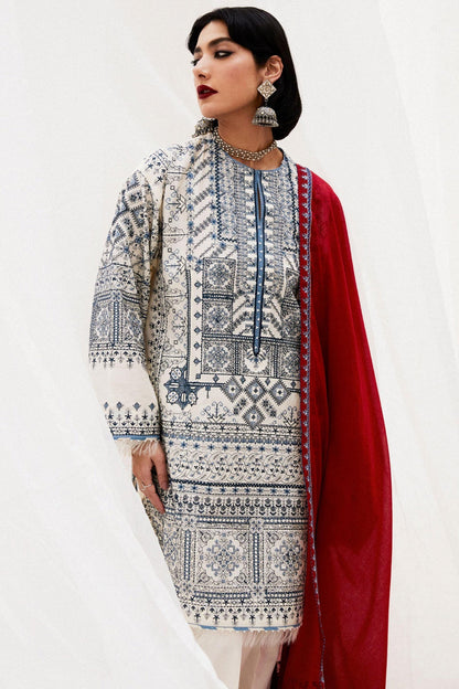 Zara Shahjahan | Luxury Lawn 24 | DIYA-2A