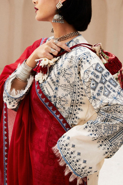 Zara Shahjahan | Luxury Lawn 24 | DIYA-2A