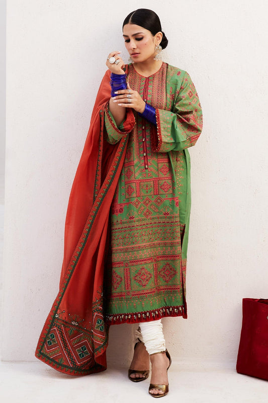 Zara Shahjahan | Luxury Lawn 24 | DIYA-2B