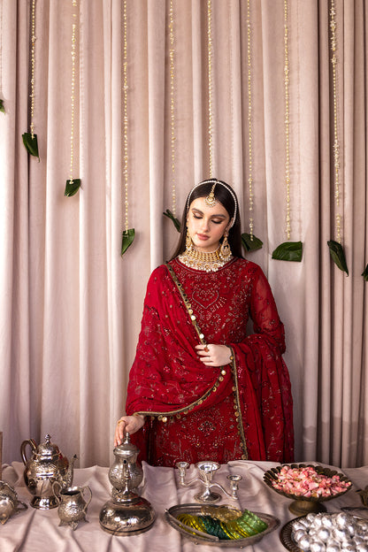 Emaan Adeel Romansiyyah Luxury Formal 3 Piece Suit RM-08 Sarafeen - Riwayat-e-khas