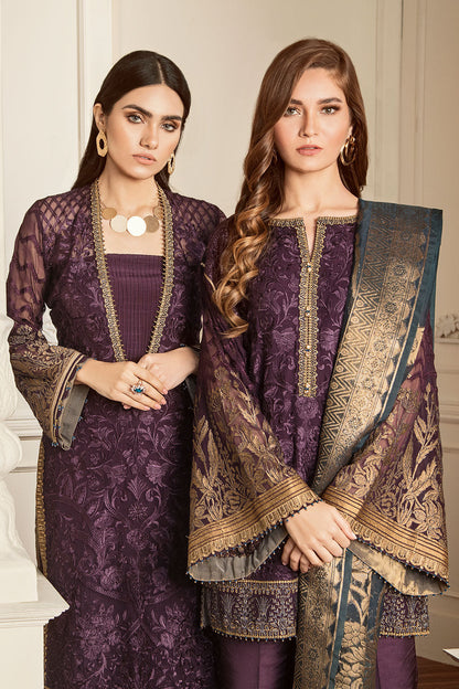 Baroque-EMBROIDERED CHIFFON CH05-10 - Riwayat-e-khas