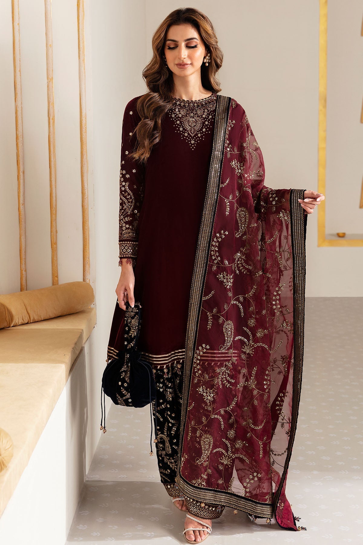 JASMIN - VELVET FORMAL VF-2018 - Riwayat-e-khas