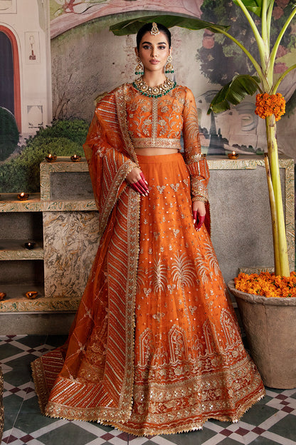 Afrozeh Shehnai Wedding Formal 3Pc Suit AFS-23-V1-01 Dilaab - Riwayat-e-khas