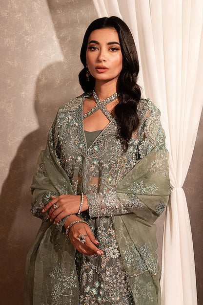Maria Osama Khan Dastaan Festive Formal 3Pc Suit DS-01 Mehr - Riwayat-e-khas