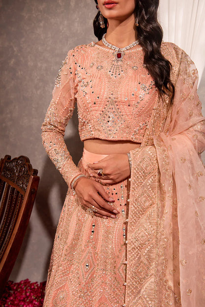 Maria Osama Khan Dastaan Festive Formal 3Pc Suit DS-04 Roshan - Riwayat-e-khas