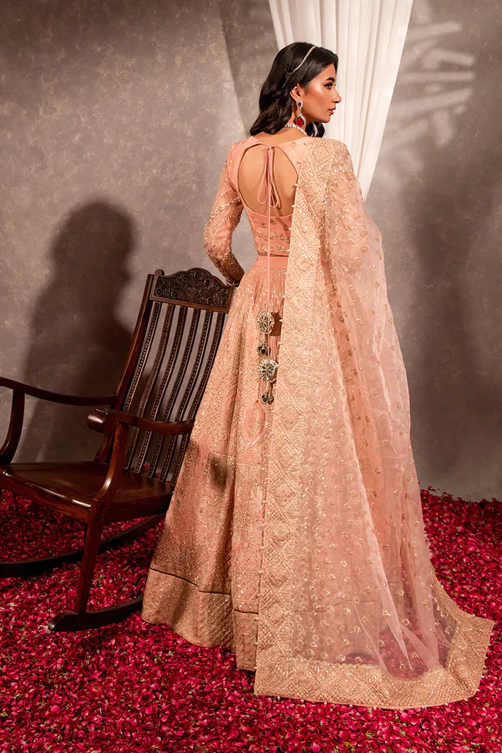 Maria Osama Khan Dastaan Festive Formal 3Pc Suit DS-04 Roshan - Riwayat-e-khas