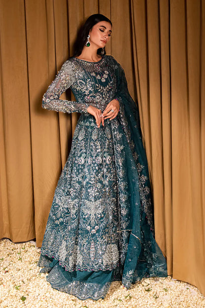 Maria Osama Khan Dastaan Festive Formal 3Pc Suit DS-06 Sanam - Riwayat-e-khas