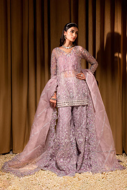 Maria Osama Khan Dastaan Festive Formal 3Pc Suit DS-07 Sona - Riwayat-e-khas