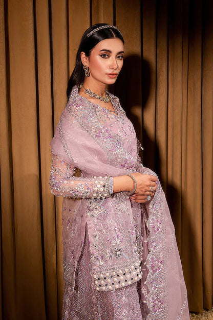 Maria Osama Khan Dastaan Festive Formal 3Pc Suit DS-07 Sona - Riwayat-e-khas