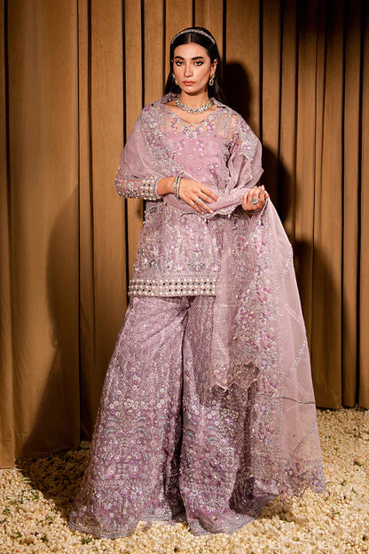 Maria Osama Khan Dastaan Festive Formal 3Pc Suit DS-07 Sona - Riwayat-e-khas