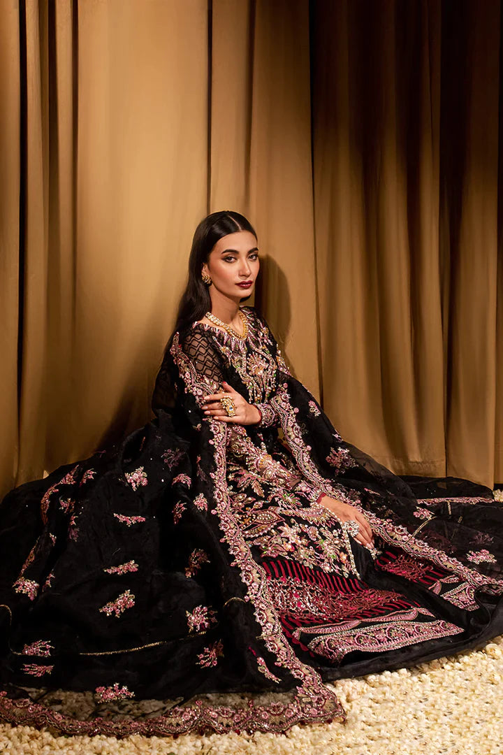 Maria Osama Khan Dastaan Festive Formal 3Pc Suit DS-08 Raunaq - Riwayat-e-khas