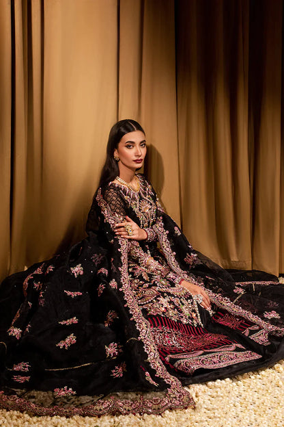 Maria Osama Khan Dastaan Festive Formal 3Pc Suit DS-08 Raunaq - Riwayat-e-khas