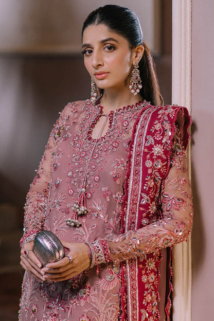 ELAN Wedding Festive Embroidered Organza 3Pc Suit EC2-23-01 - Riwayat-e-khas