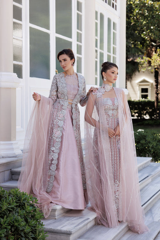 Lumiere By Saira Rizwan Embroidered Organza 3Pc Suit SR-01 - Riwayat-e-khas