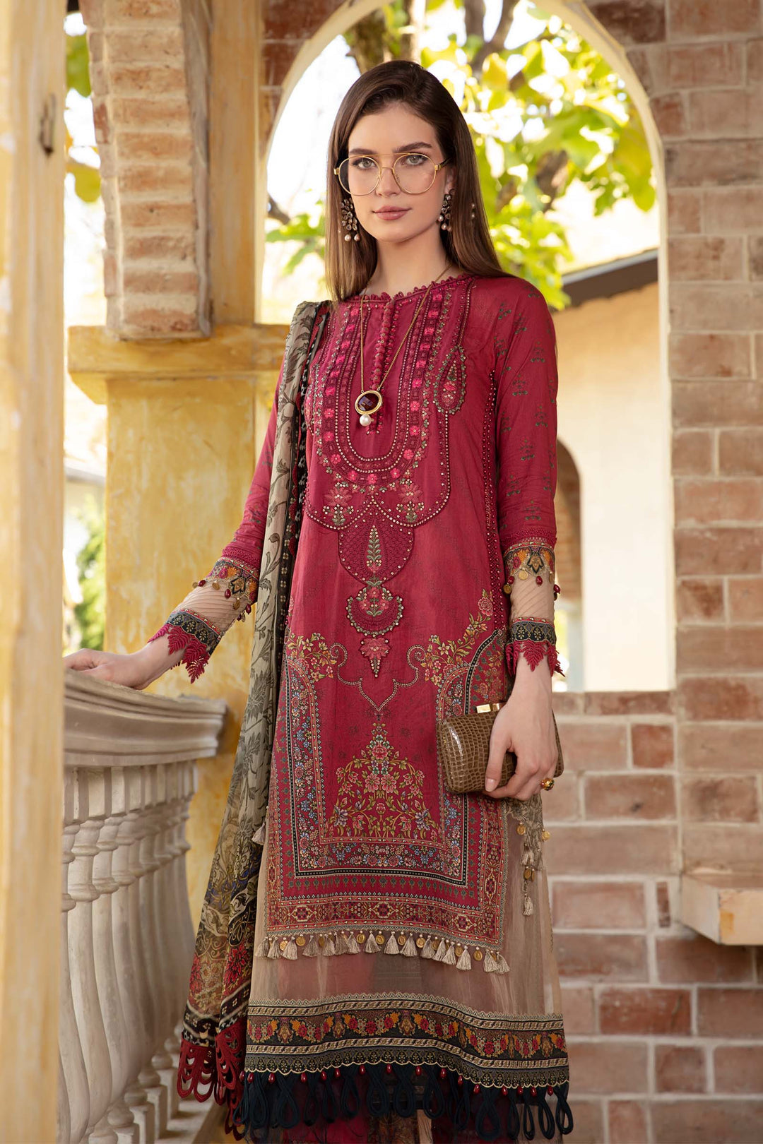 MariaB - Mprints Unstitched Spring/Summer'23 Catalogue !! - 12B - TC-351 - Riwayat-e-khas