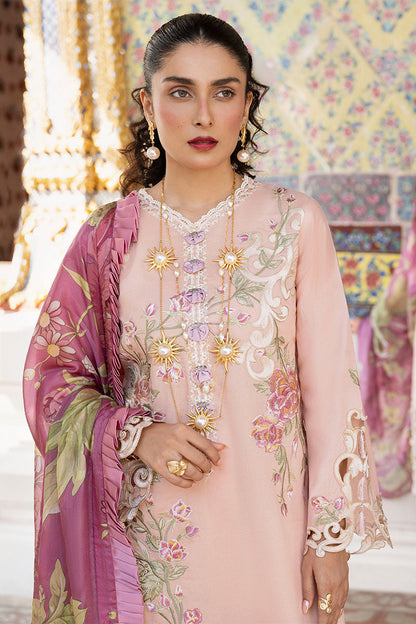 Mushq LAWANA Luxury Lawn 2023 - FATIHAH - TC-340 - Riwayat-e-khas