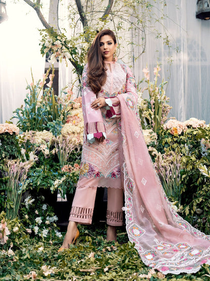 Maryam Hussain – LUXURY LAWN ’23 – L23-07 – BLOOM - Riwayat-e-khas