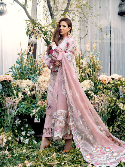 Maryam Hussain – LUXURY LAWN ’23 – L23-07 – BLOOM - Riwayat-e-khas